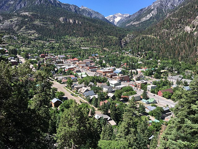 View of Ouray in 2016