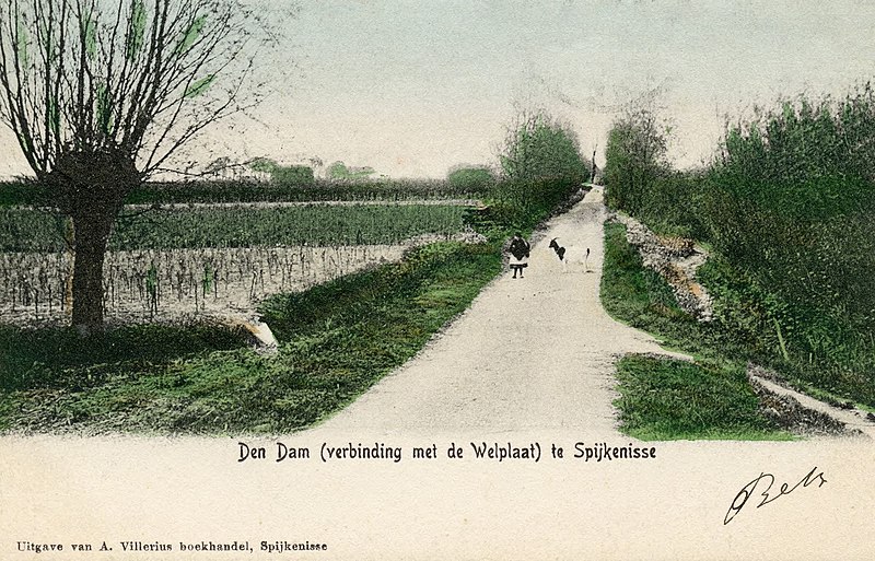 File:PB8913 Spijkenisse Den Dam bij Welplaat ±1903.jpg