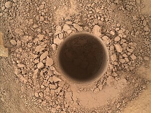 PIA18609 - First Sampling Hole in Mount Sharp .jpg