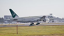 巴基斯坦国际航空自伊斯兰堡始发的PK854航班飞机照片