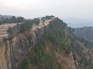 Panjpeer Rocks Cliff Side