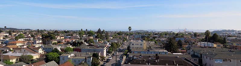 File:Panorama from Richmond station parking garage, April 2018.jpg