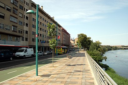 Cómo llegar a Paseo Echegaray Y Caballero en transporte público - Sobre el lugar