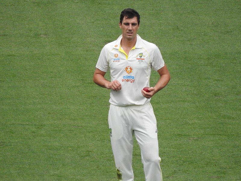 File:Pat Cummins fielding Ashes 2021.jpg