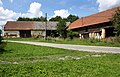 Čeština: Stodola v Kocourových Lhotkách, části Pelhřimova English: Old barn in Kocourovy Lhotky, part of Pelhřimov, Czech Republic