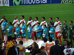 Selección De Fútbol Del Perú: Historia, Últimos y próximos encuentros, Uniforme