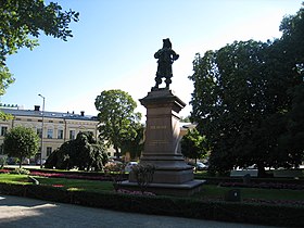 Per Brahe Statue in Turku by Walter Runeberg, 1888