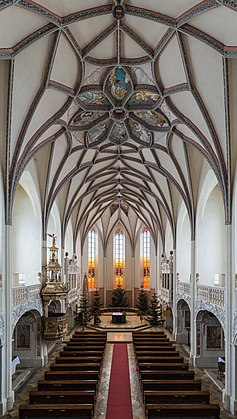 Interior da igreja paroquial de Pernegg, Baixa Áustria. (definição 5 356 × 9 478)