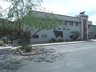 Former administration building Phoenix-Tovrea Land and Cattle Co. Administration Building -1919.JPG