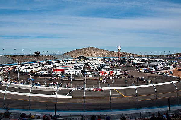 Phoenix International Raceway was the site of the fourth race of the season