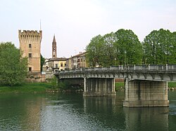 Skyline of Pizzighettone