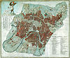 100px plan of moscow 1813