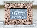 Jura Soyfer - memorial plaque