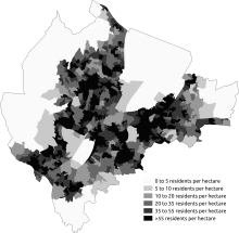 Population Density Belfast City Council 2011 Census