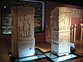 Основи на статуи на легендарния състезател Порфириос, Истанбулски археологически музей.