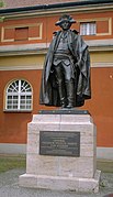 General Friedrich Wilhelm August von Steuben (1911, destroyed 1945, cast 1994), Albert Jaegers, sculptor, Potsdam, Germany