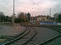 Čeština: Praha, Letná (Holešovice), rekonstrukce vjezdu tramvajové smyčky Špejchar a výstavba tunelu Blanka. nápověda English: Letná, Prague, the Czech Republic. Reconstruction of tram track at Letná and the tram track loop Špejchar. help