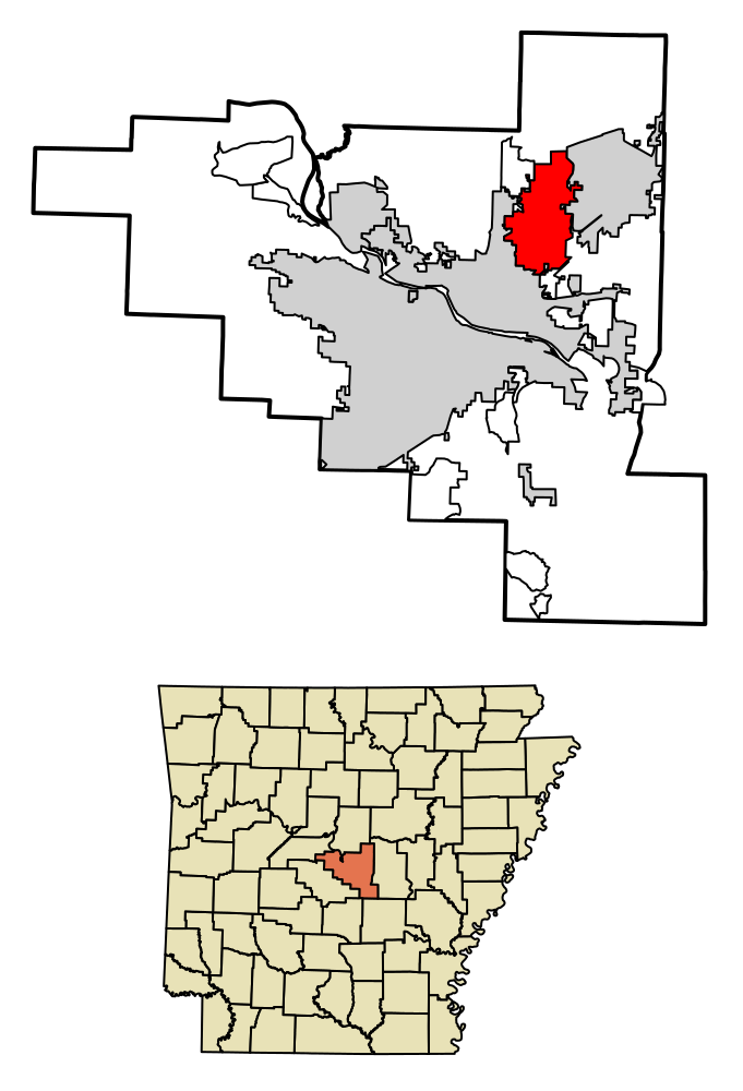 The population density of Sherwood in Arkansas is 55.03 square kilometers (21.25 square miles)