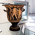 Python - RFVP 2-262 - satyr and Dionysos - two draped youths - Benevento MdS 348 XVIII - 01