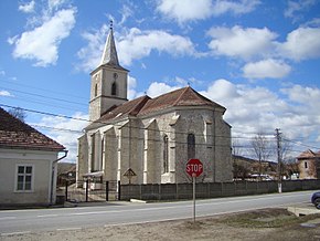 Biserica evanghelică, azi biserica ortodoxă „Sf. M.Mc. Dimitrie, izvorâtorul de mir” din satul Dipșa (monument istoric)
