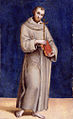 Raphaël, Saint François d'Assise (panneau de la prédelle du polyptyque Colonna), v. 1503-1505.
