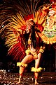 Rainha das águas porta estandarte do grupo Rio Amazonas