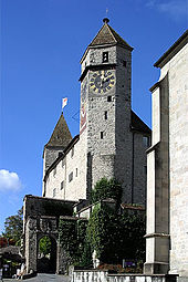 Schloss Rapperswil, der Zeitturm und das doppelte Tor