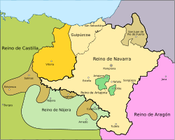 Reino de Navarra Sancho VI el Sabio.svg