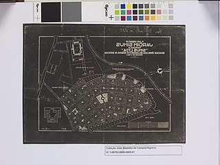 Reprodução de Planta: Plano Urbano do Jardim Simus