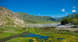 Reting Tsangpo River in Tibet