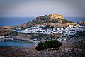 "Rhodes_-_view_of_Lindos_(50815756027).jpg" by User:Aristeas