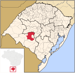 São Gabriel - Carte