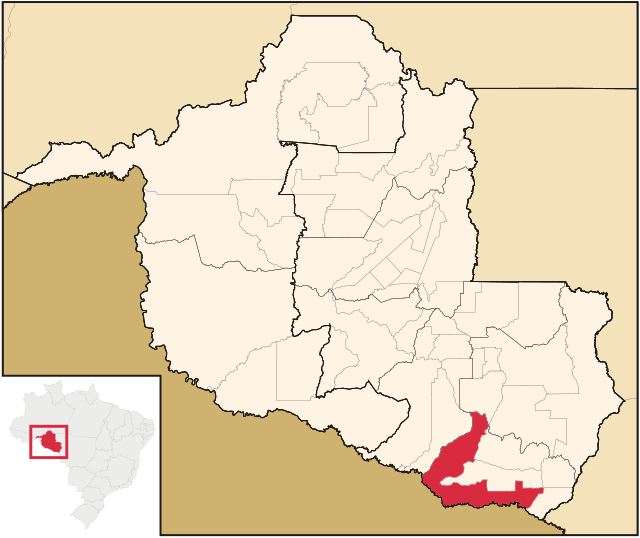 Situo ene de Rondonio