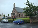 Rosewell, Carnethie Street, Rosewell Parish Church, einschließlich Gatepiers und Gates