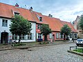 Rostock Klosterhof 1-6 ehemalige Wohnhäuser Baudenkmal