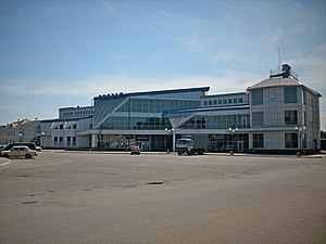 Rozdilna Railway Station (View from the city N 2).JPG