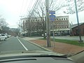 Turning from NY 110 I was able to capture the first sign along southbound Suffolk CR 92. Too bad I wasn't able to capture the turn south from High Street.