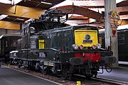 18. KWDie Elektrolokomotive SNCF BB 12125 (Baujahre 1954–1961) im Eisenbahnmuseum Mülhausen.