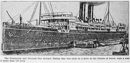 SS Maloja (1911 1916)