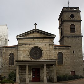 L'église de Valbenoîte (Saint-Étienne), lieu de sépulture des seigneurs de Jarez et de Saint-Chamond.