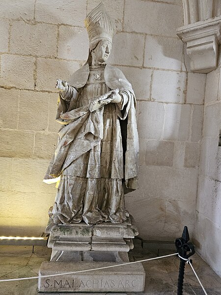 File:Saint Malachy, Sala do Capítulo, Mosteiro de Alcobaça 03.jpg