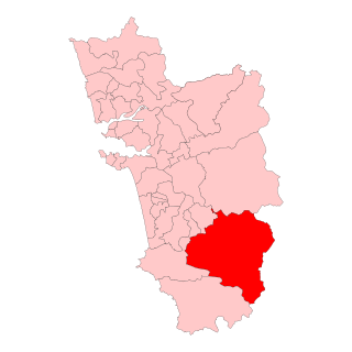 <span class="mw-page-title-main">Sanguem Assembly constituency</span> Legislative Assembly constituency in Goa State, India