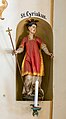 * Nomination Figure of St Cyriacus in the Catholic branch church in Schirnaidel --Ermell 06:33, 17 December 2023 (UTC) * Promotion  Support Good quality. --Poco a poco 10:27, 17 December 2023 (UTC)