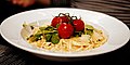 Seafood linguine at the White Hart Inn, Moreton, Essex, England - Fujifilm Superia 200 emulation.jpg