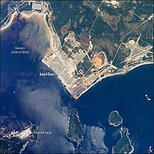Satellite view of Sept-Îles