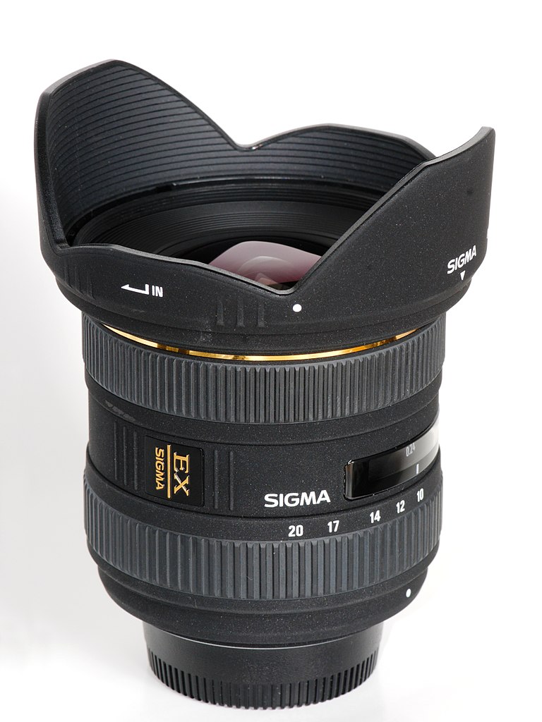 人気超激得【SIGMA】10-20mm F4-5.6 DC HSM マウントアダプター付き レンズ(ズーム)