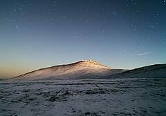 Cerro Paranal in Chile is a privileged place for astronomical observation,[17] and home of ESO's telescopes.