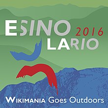 Logo pour Wikimania 2016