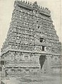 Templo de Srirangam, Índia (National Geographic Magazine novembro de 1909)