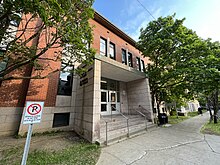 Exterior view, June 2023 St. Patrick's High School (Quebec City).jpg